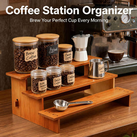 JinDoWin cabinet spice organizer compact design helps save counter space