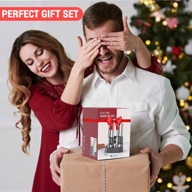 JINGASA gift-ready set includes charging base and accessories.