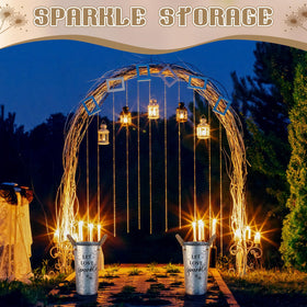 Jingmore wedding buckets enhance anniversary decor with durable metal construction