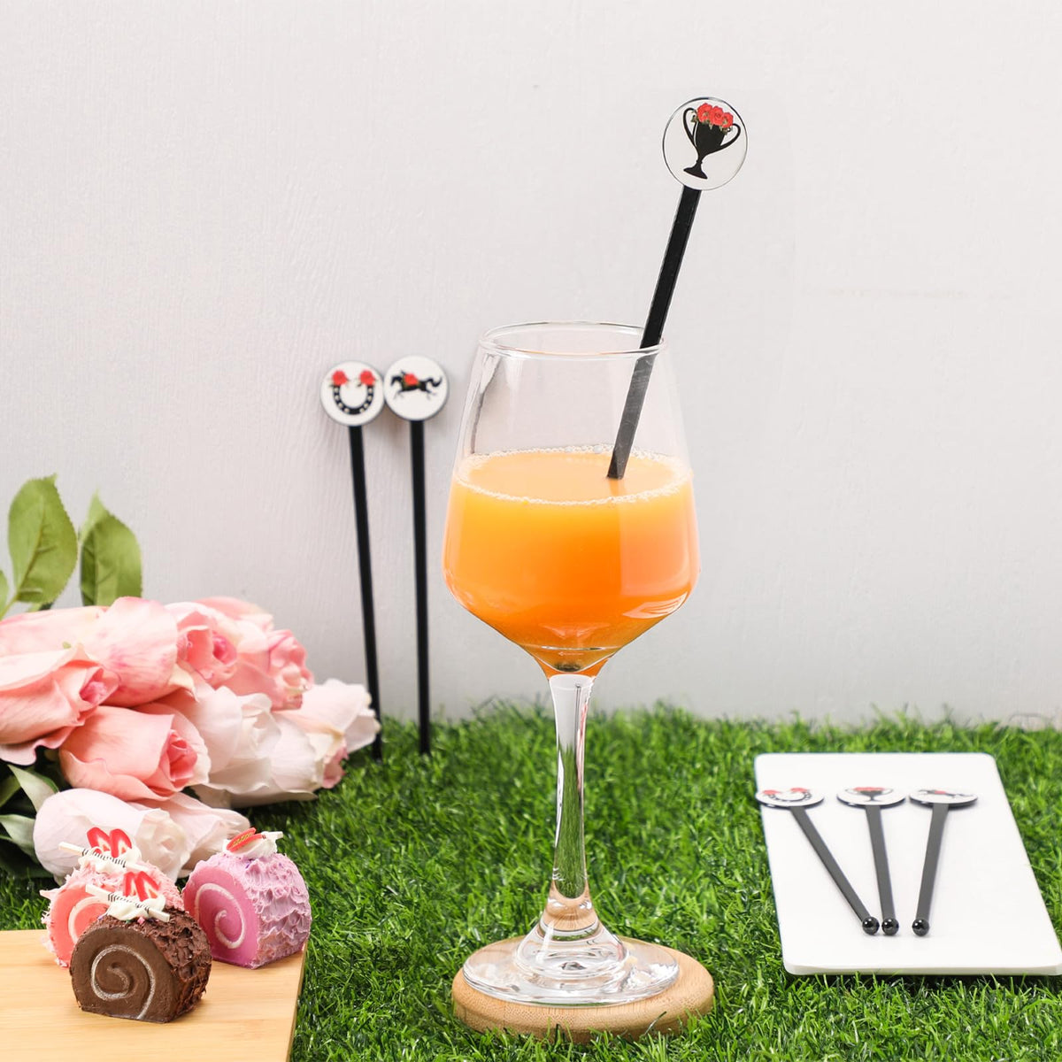 Jingmore Derby sticks 60-pack ideal for big gatherings and events