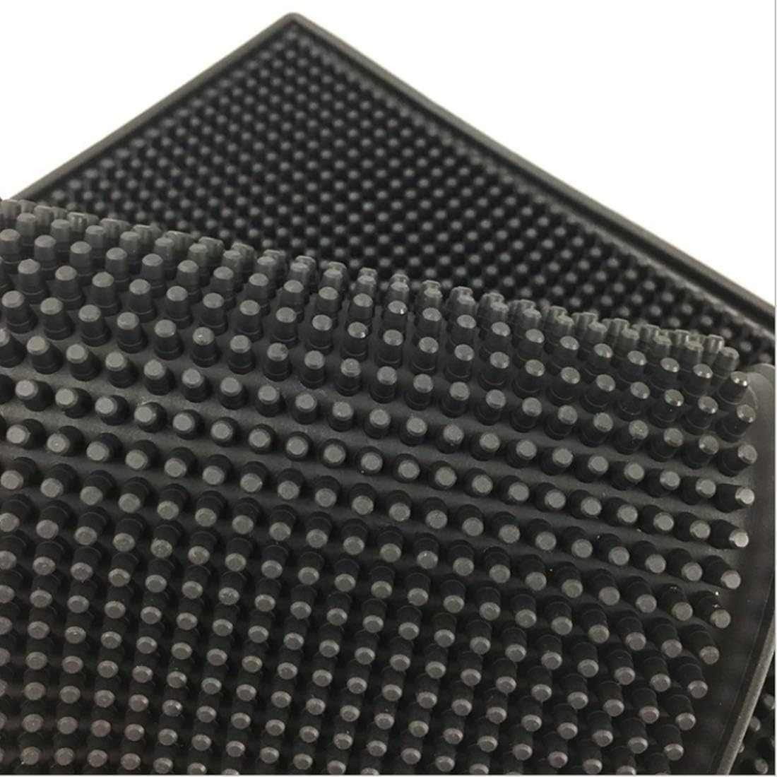 Jinmuxilll non-slip back ensures mats stay in place.