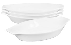 Jinsongdafa oval 7oz baking dish with handle for easy oven transfer and serving