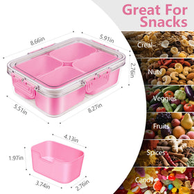 JINZORE lid and silicone ring prevent spills during transport.