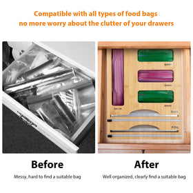 Jitner aluminum foil dispenser with cutter for clean wraps.