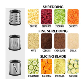 JIUMEXES grater food pusher protects fingers during grating