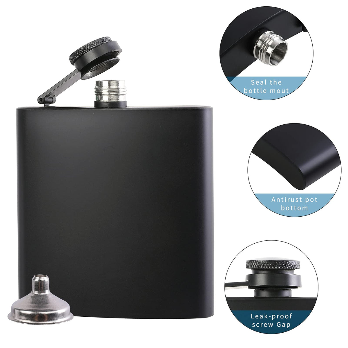Close-up of JIUZHU premium food-grade stainless steel finish.