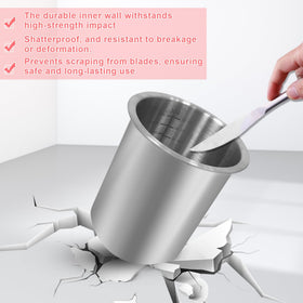 jjxeqo built-in measuring scale on pint, precise portions for recipes.