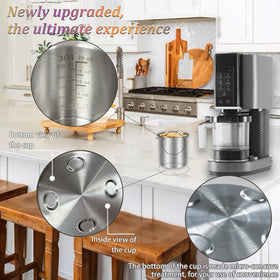 jjxeqo freezer-ready pint with temperature resistance for versatile storage.