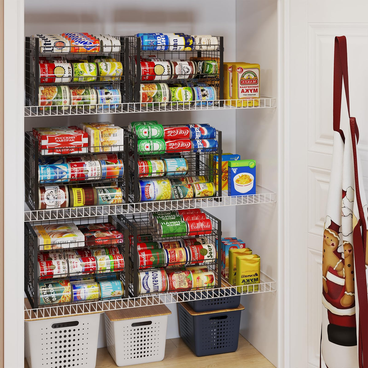 JKsmart adjustable interval angle highlights customizable spacing for mixed can sizes.