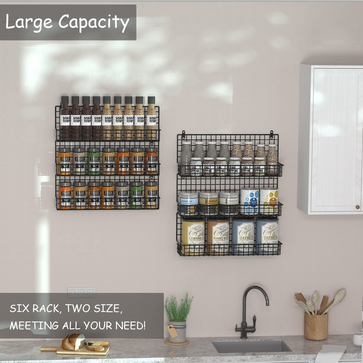 JKsmart rack stores bathroom essentials or craft supplies when needed.