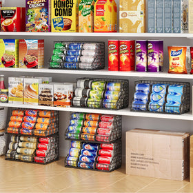 JKsmart easy-access beverage and condiment rack for convenient kitchen workflow.