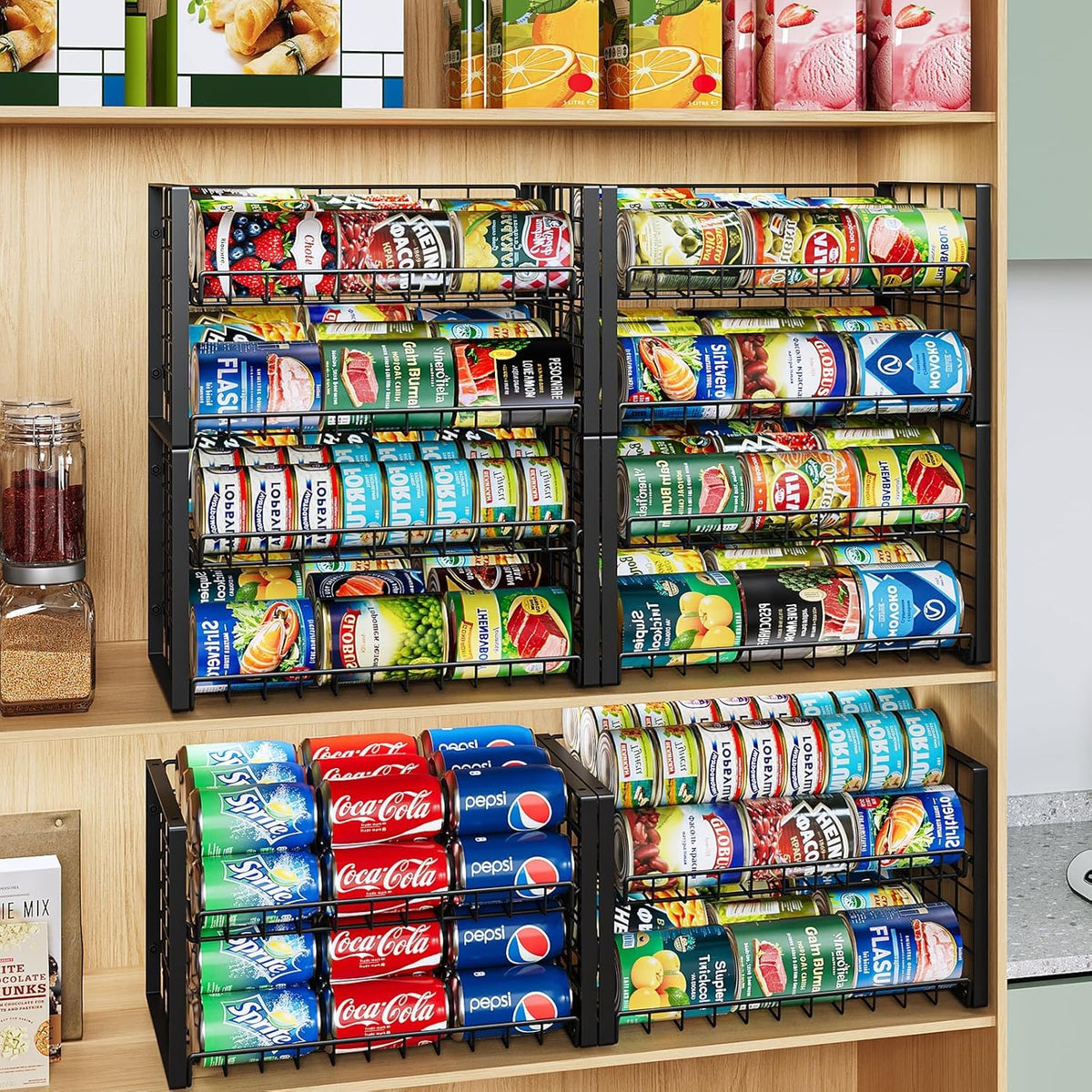 JKsmart four-pack offers scalable organization across multiple pantry zones