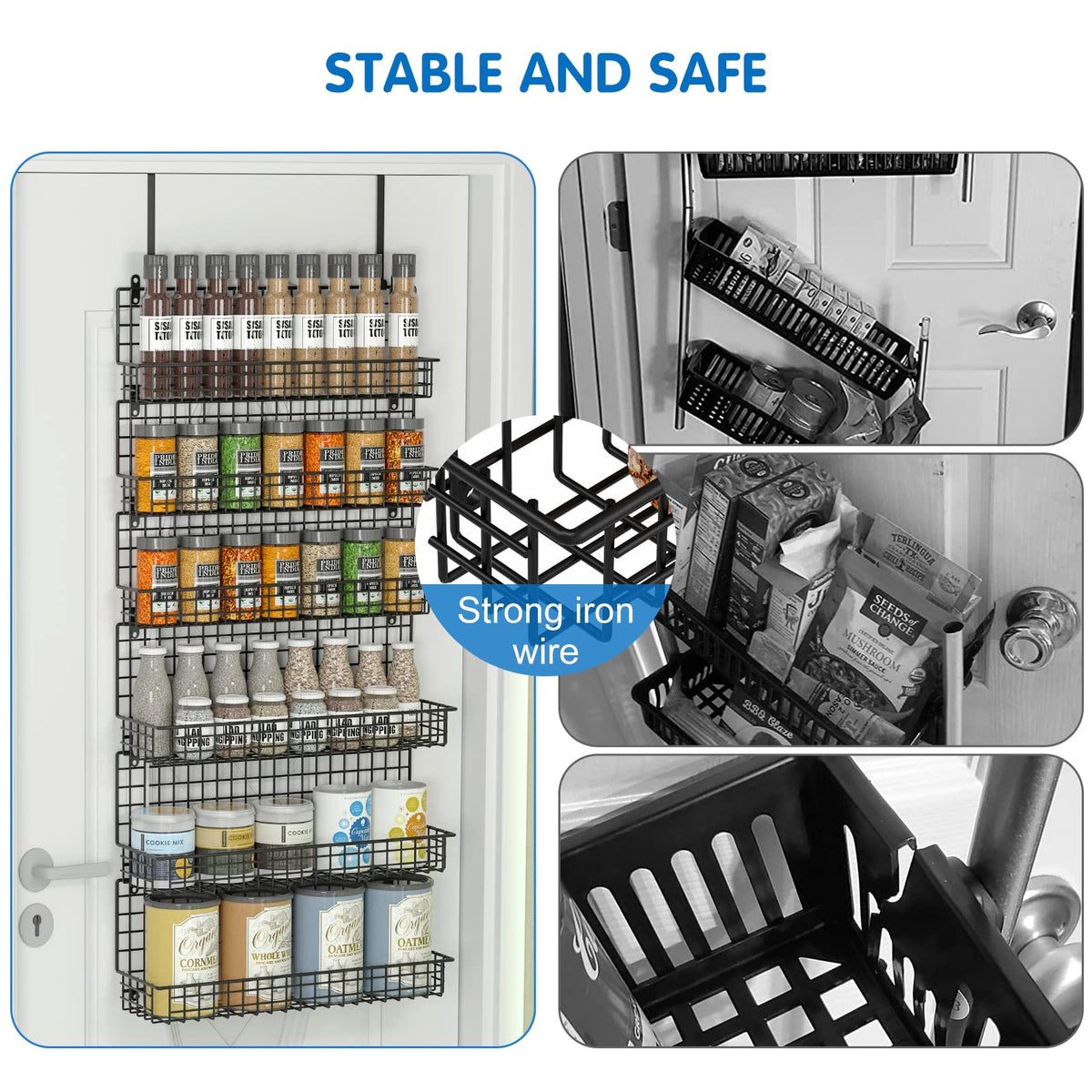 JKsmart two-sizes design fits different spaces, flexibly expanding storage.