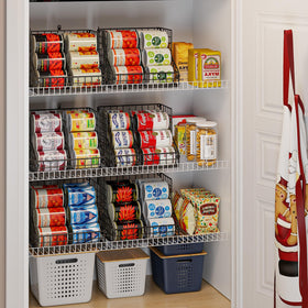 JKsmart sturdy iron can rack keeps heavy cans safe and organized