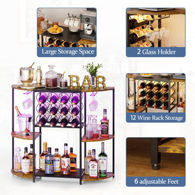 JKsmart included red wine glass holders keep glasses neatly stored and ready