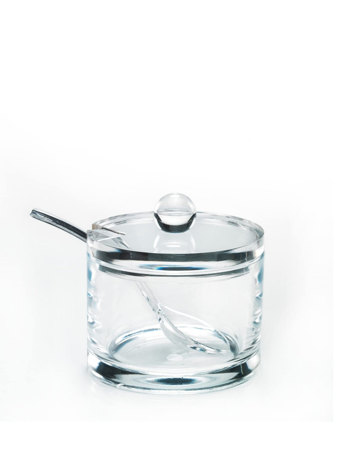J&M DESIGN clear jar fits compact kitchen layouts and mugs