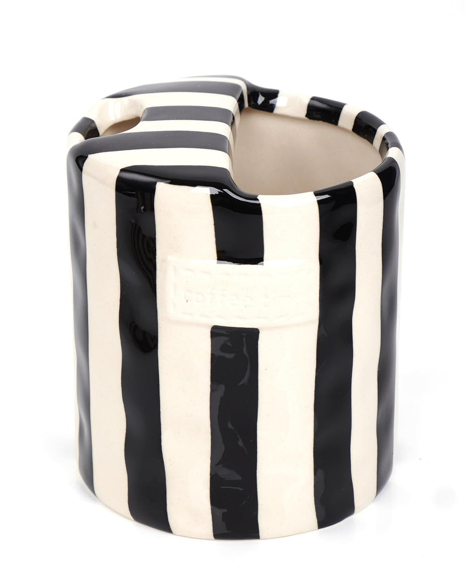 JMCRATE coffee mug 10oz front view; sturdy ceramic with heat retention for daily coffee