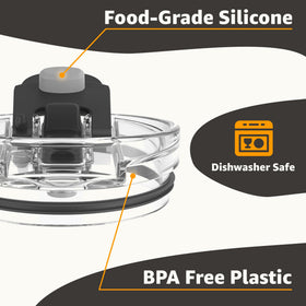 Jmoe USA Hydroflask Traveler compatible lid for easy access