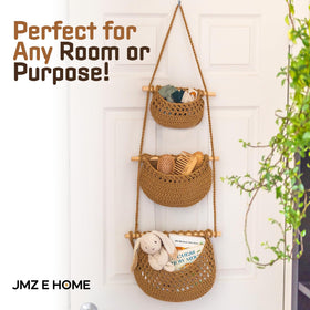 JMZ E Home large 8-5-inch basket with 12-inch bar for heavier items.