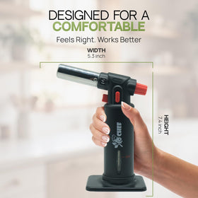 Jo Chef kitchen torch versatile uses creme brulee searing and melts