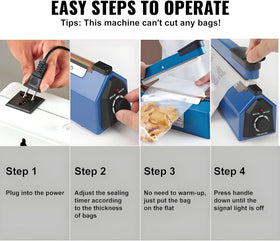 JOANAJO ABS-case provides durable construction and easy cleaning after sealing sessions.