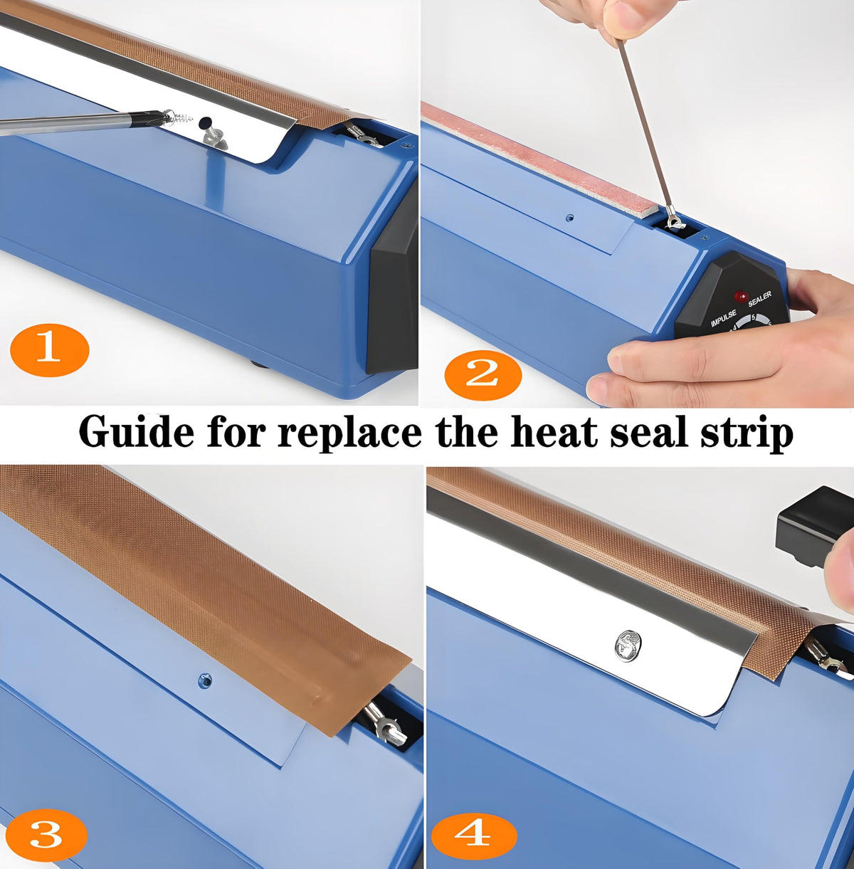 JOANAJO Replacement kit included for continued sealing versatility.