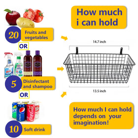 Joben Oligey multi-use storage ideas organize fruits, snacks, and tools.