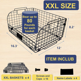 Joben Oligey open-front basket enabling easy access to items