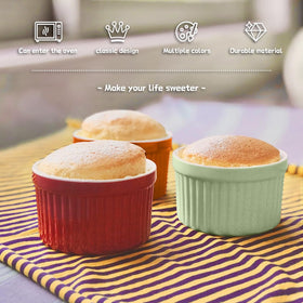JOBVERT ramekins oven and dishwasher safe for easy cleanup
