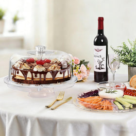 JOCHER fruit-platter display shows fresh, inviting salads and fruit arrangements.