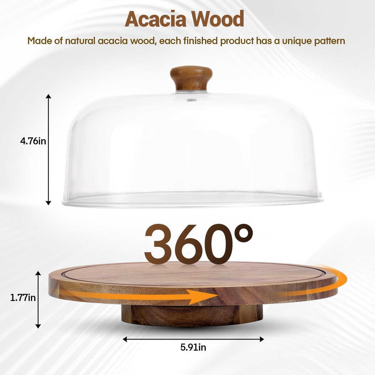 JOCHER versatile display for cupcakes, pies, and more.