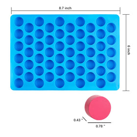 JOERSH 55-cavity round mold highlights high-capacity batches of bite-sized treats