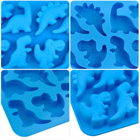 JOERSH Brontosaurus 8-cavity mold for fun cake decorations