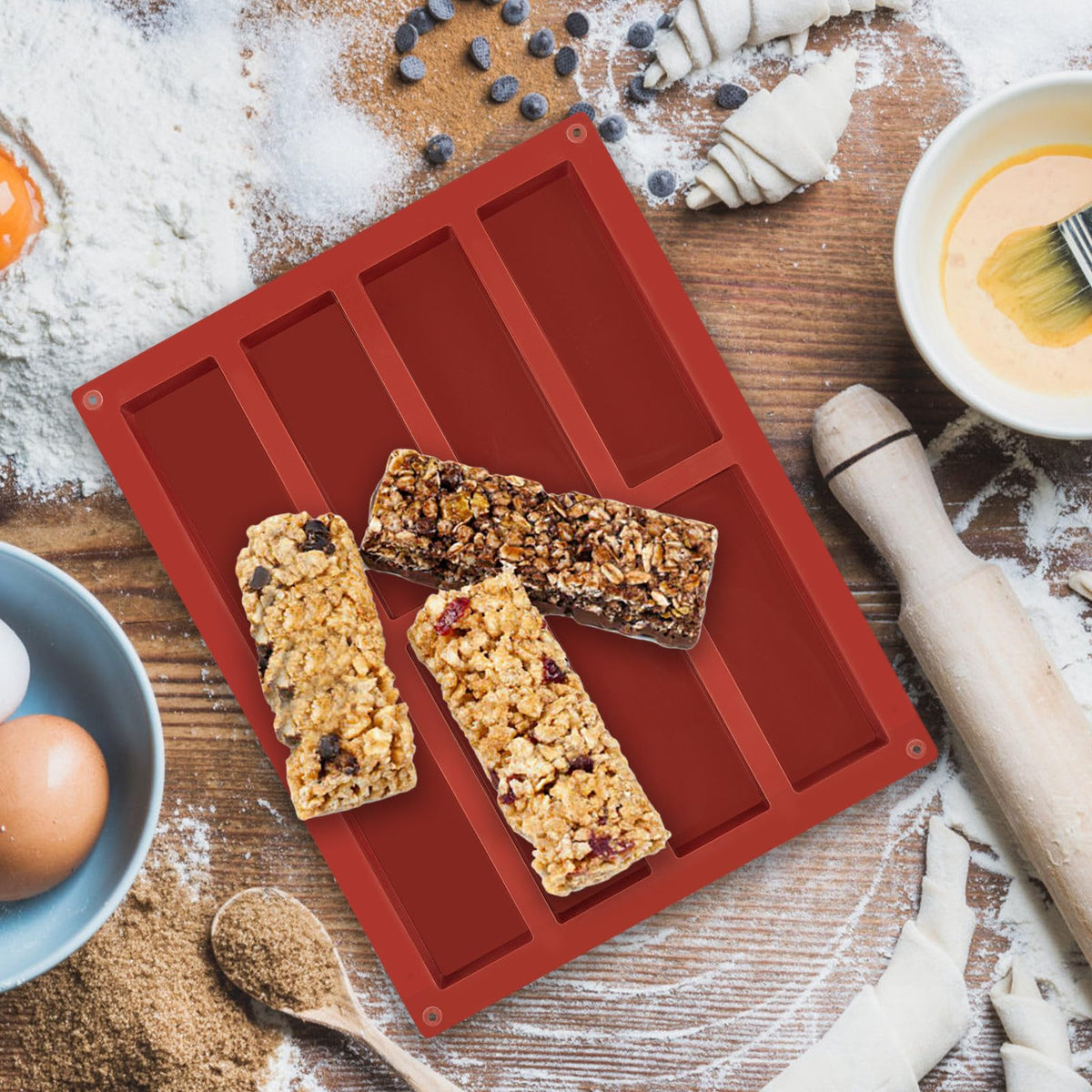 JOERSH dishwasher-safe mold for quick cleanup after baking.