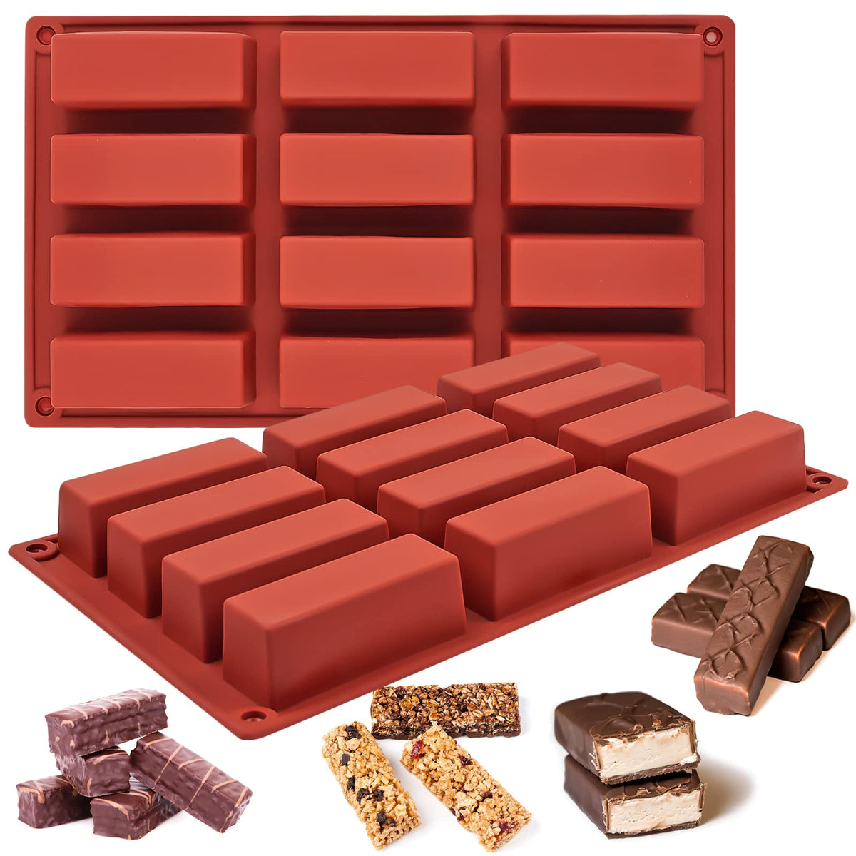 JOERSH dishwasher-safe silicone mold for effortless cleaning.