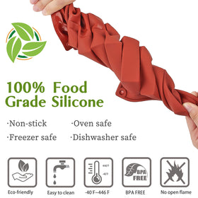 JOERSH rectangle mold designed for protein bars and snacks.