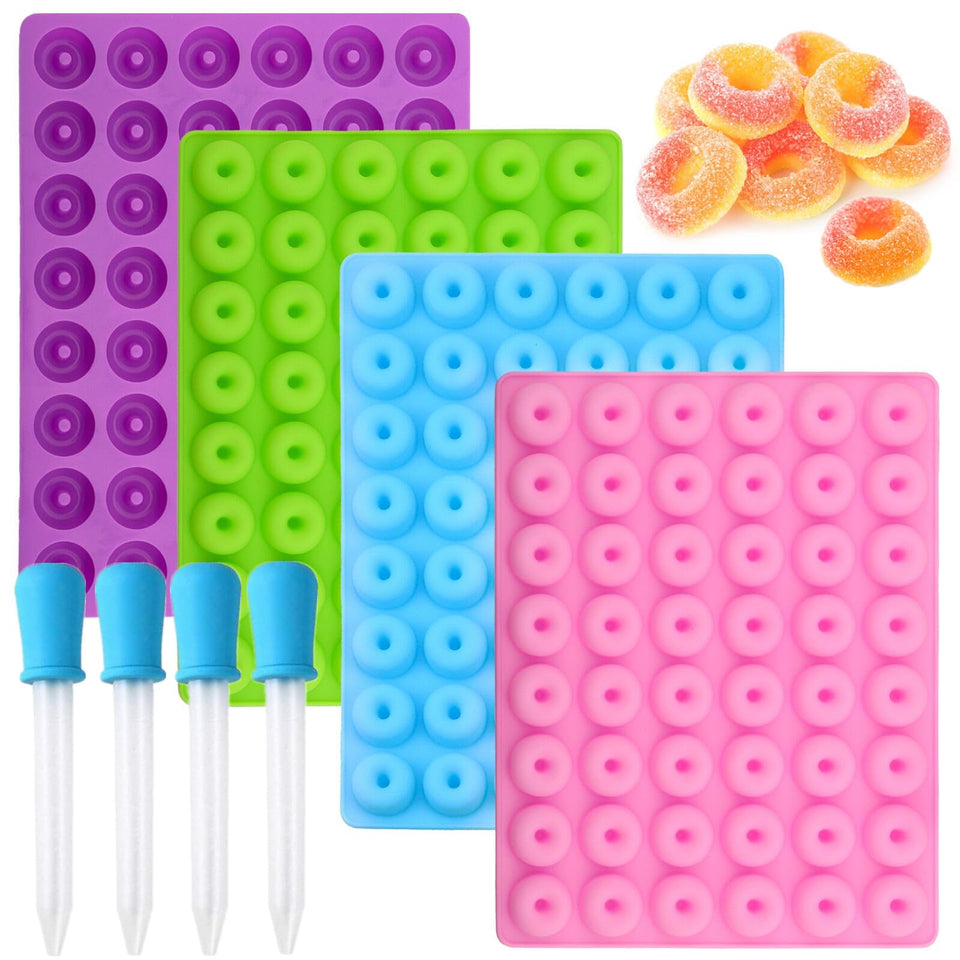 JOERSH round donut mold in blue for quick, kid-friendly treats.