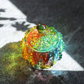 Joeyan gift-ready crystal jar ideal for Christmas and housewarmings.