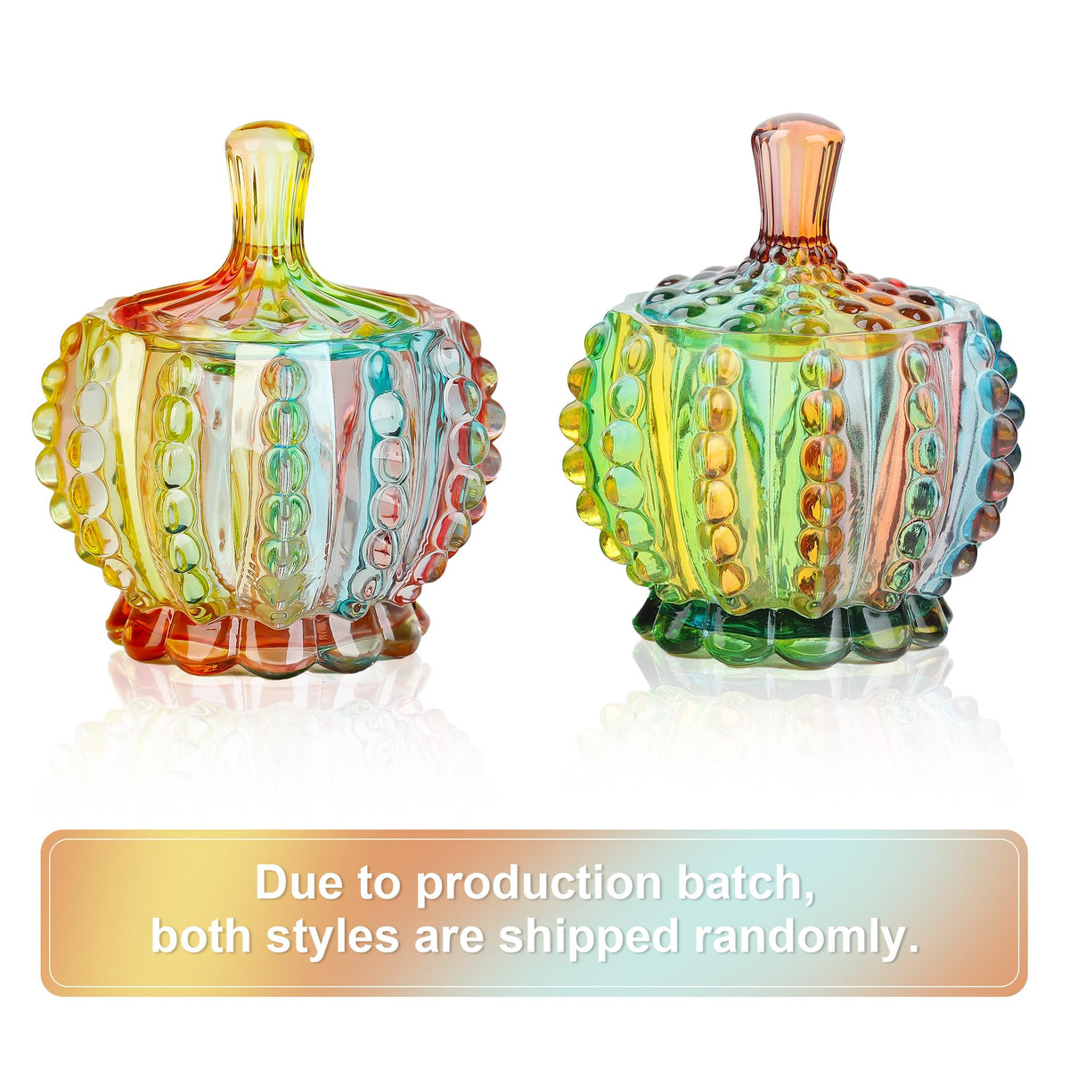 Joeyan jewelry-storage glass jar doubles as a chic keepsake box.