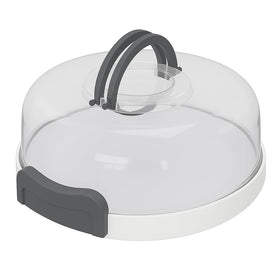 JOEY'Z Pie Carrier with lid and handle enables secure transport of desserts.
