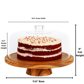 Joey'z 6-in-1 cake stand dips bowl demonstrates multipurpose use.