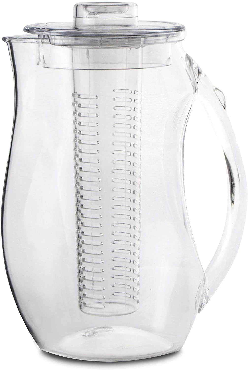 JOEY'Z ice core lid in use keeps beverages undiluted