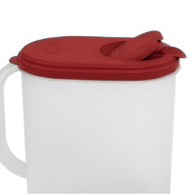 JOEY'Z lid stays open while pouring to prevent spills.
