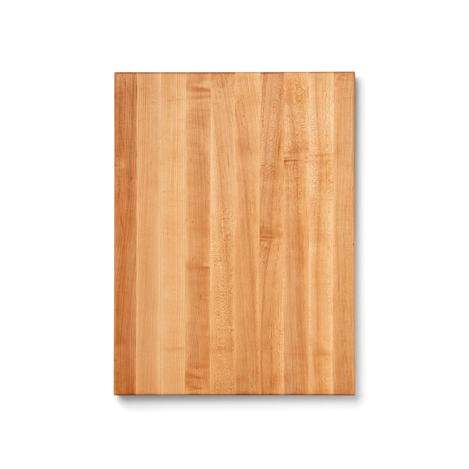 John Boos R-Board maple cutting board top view for spacious prep.