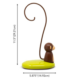 Joie Monkey Banana Tree Holder kitchen scene with whimsical monkey design.