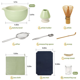Joiish waterproof tea mat protects your table during brewing.
