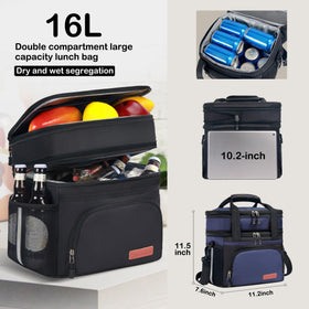JOINGO lunch box dual-deck design preventing crushing of meals.