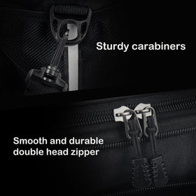JOINGO heavy-duty stitching and metal zippers endure daily use.