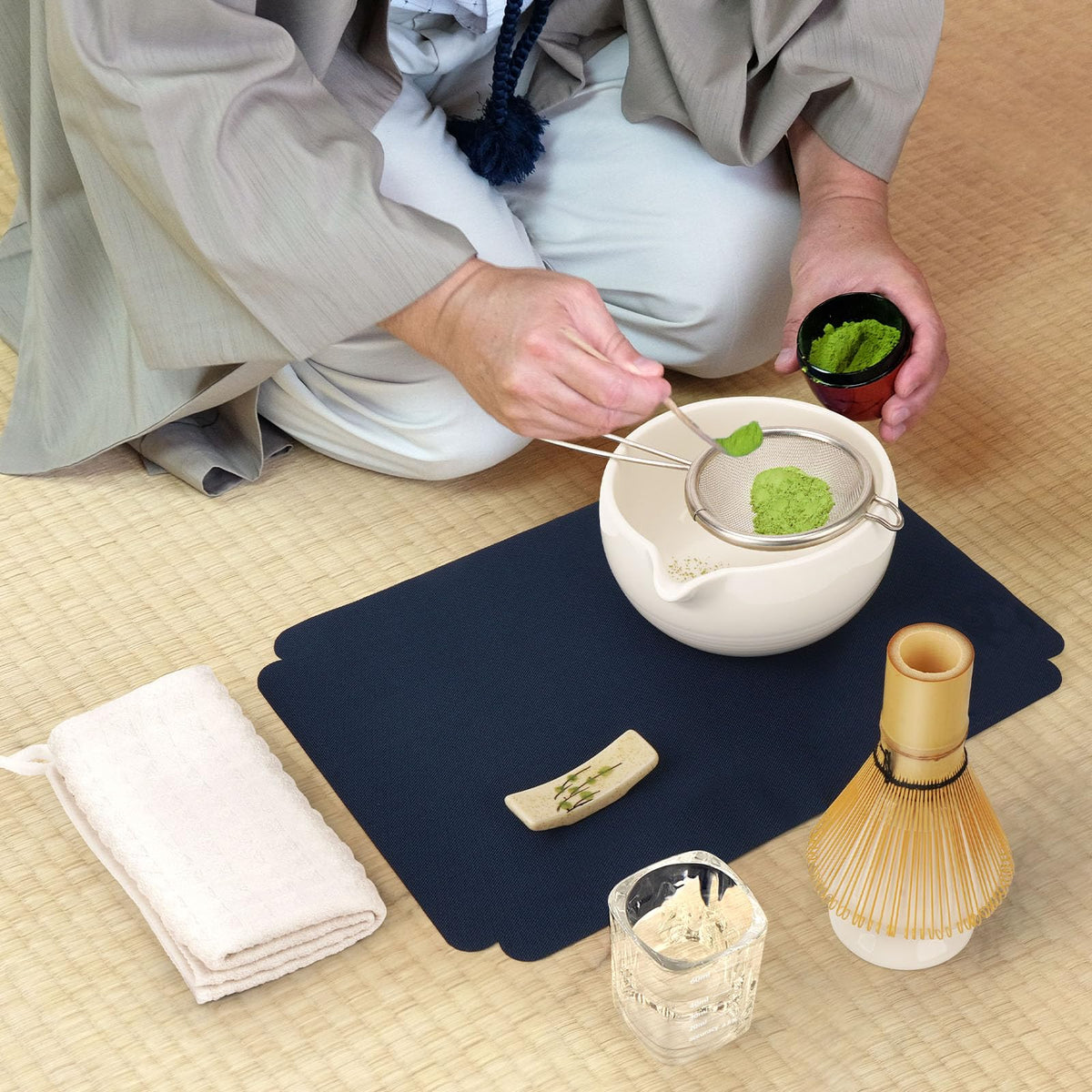 Joiish chasen whisk holder keeps tools organized between sessions