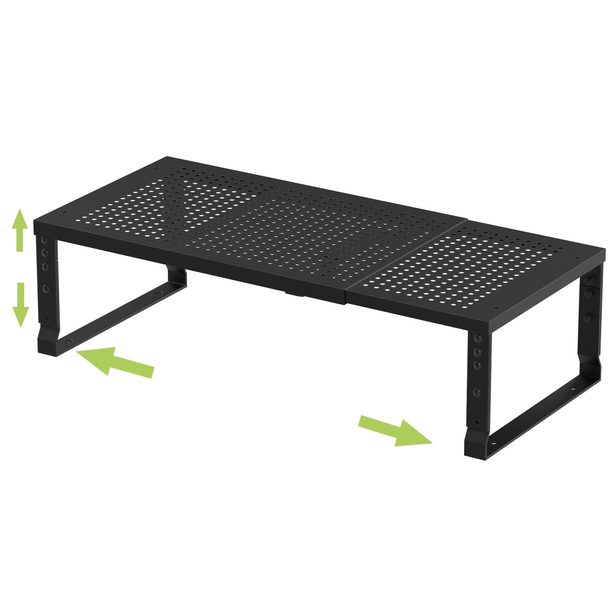Jojocross expandable spice shelf on a countertop saves space and adapts to your layout